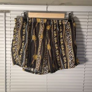 Versace-Esque Print SHEIN Shorts